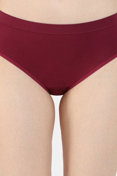Zivame Medium Rise Full Coverage Seamless Hipster Panty (Pack of 3) - Multicolor — image 9